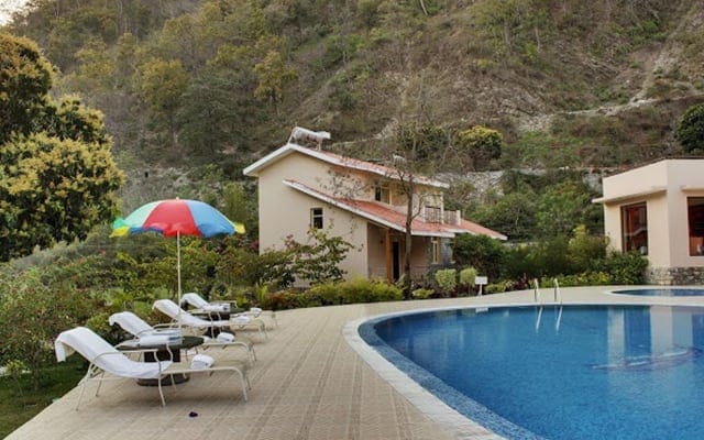 Jim Corbettcorbett River Creek Resort And Spa Landscape Image